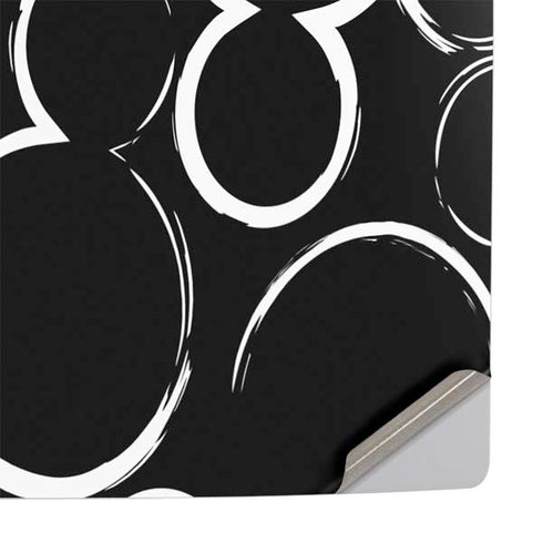 Disney Mickey Mouse Logo Pattern PS5 Slim Digital Edition Console Skin